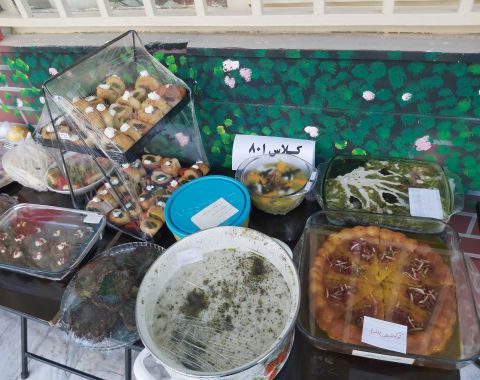 برگزاری جشنواره غذاها (آش و کوکو)